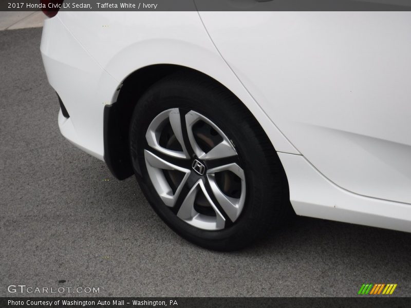 Taffeta White / Ivory 2017 Honda Civic LX Sedan