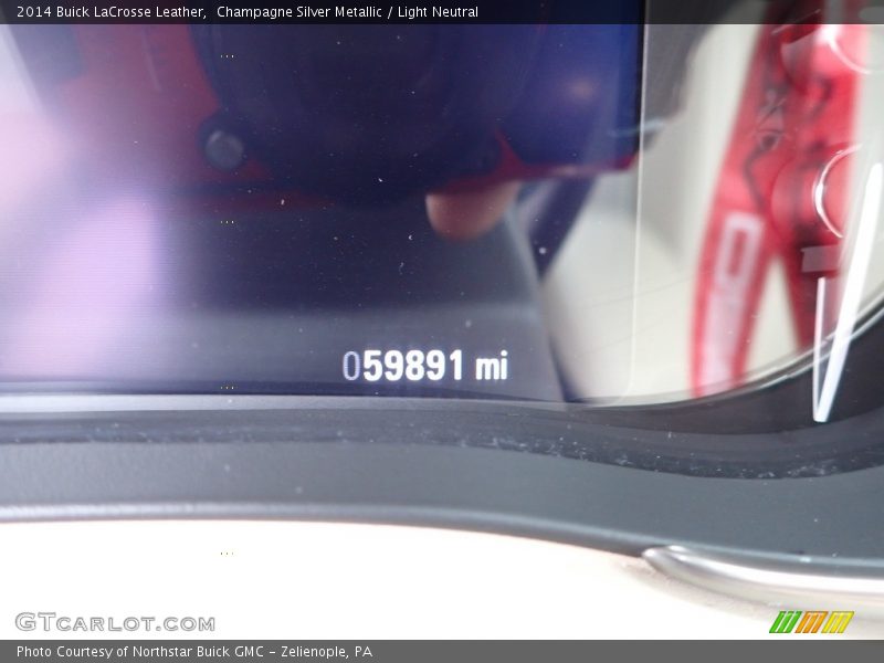Champagne Silver Metallic / Light Neutral 2014 Buick LaCrosse Leather