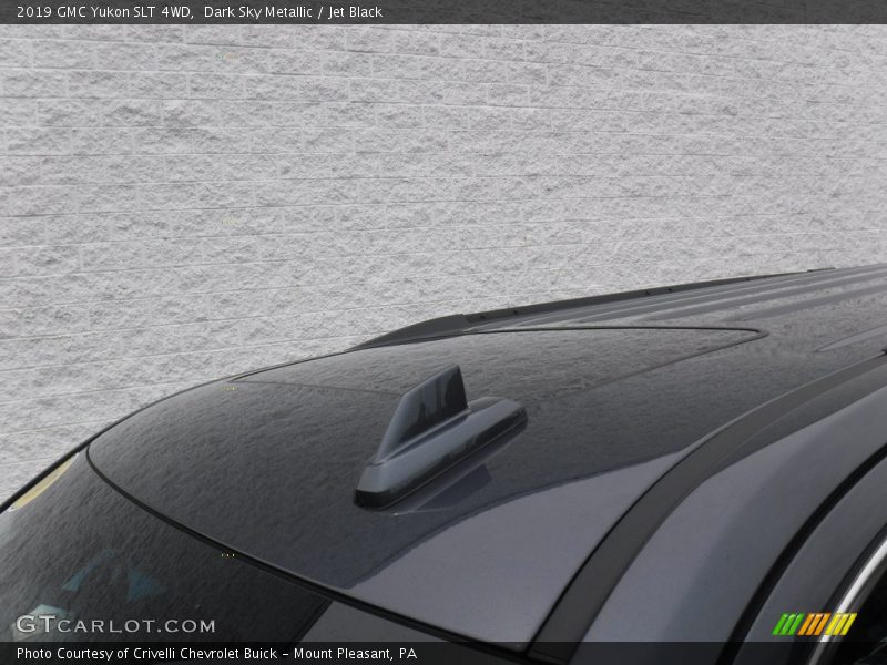 Dark Sky Metallic / Jet Black 2019 GMC Yukon SLT 4WD
