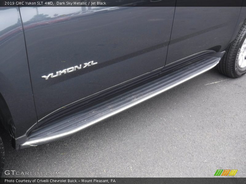 Dark Sky Metallic / Jet Black 2019 GMC Yukon SLT 4WD