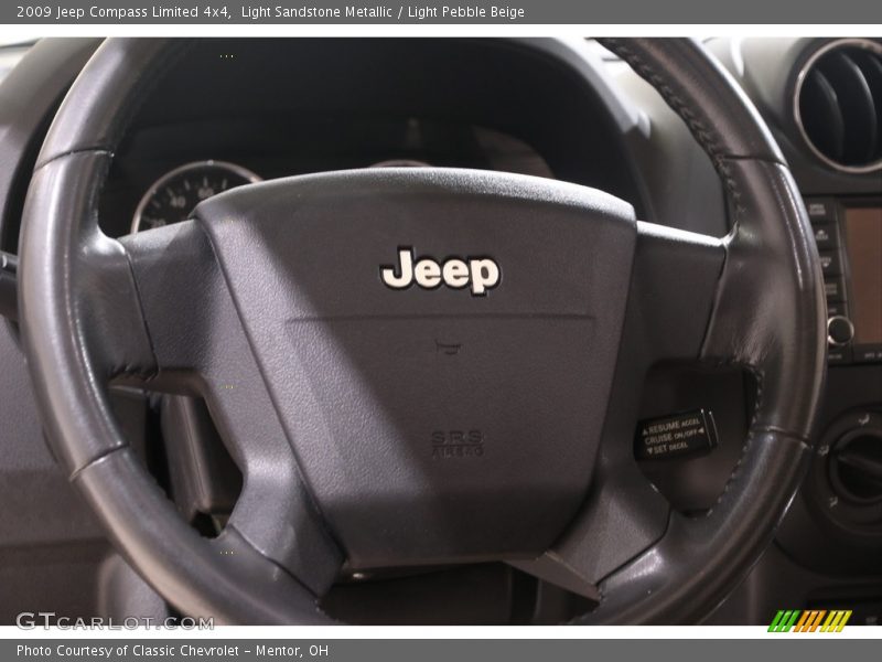  2009 Compass Limited 4x4 Steering Wheel