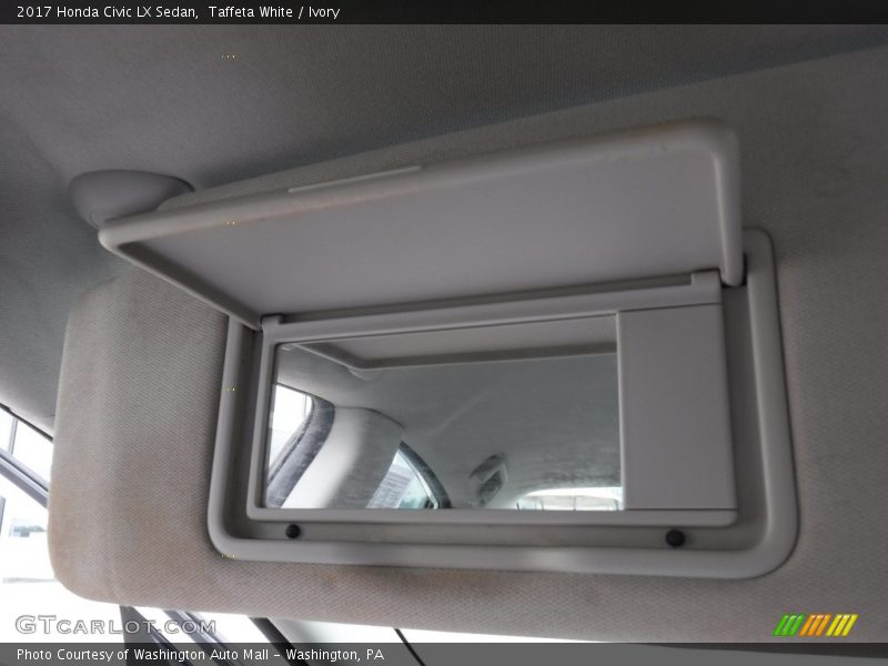 Taffeta White / Ivory 2017 Honda Civic LX Sedan