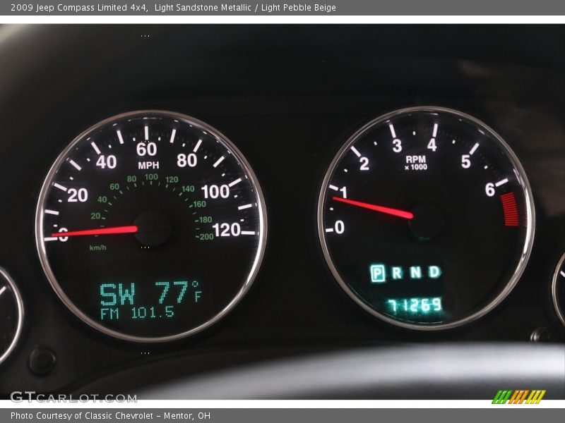  2009 Compass Limited 4x4 Limited 4x4 Gauges