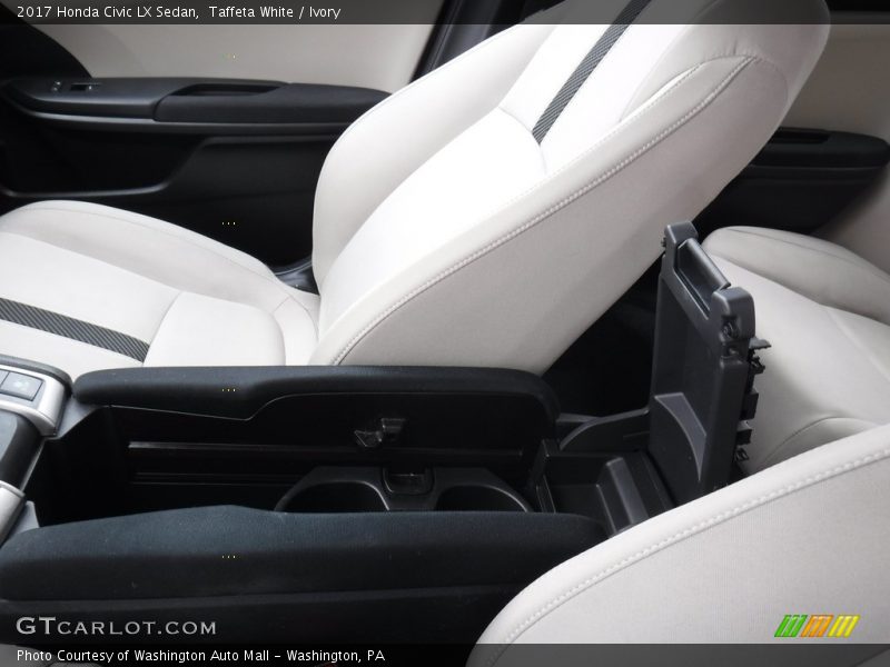 Taffeta White / Ivory 2017 Honda Civic LX Sedan