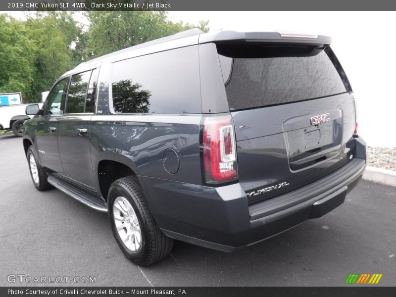 Dark Sky Metallic / Jet Black 2019 GMC Yukon SLT 4WD