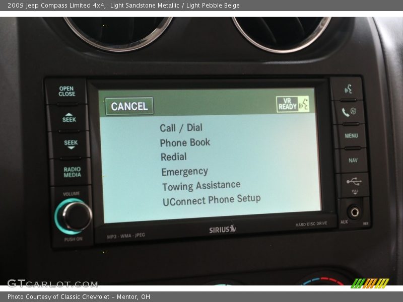 Light Sandstone Metallic / Light Pebble Beige 2009 Jeep Compass Limited 4x4