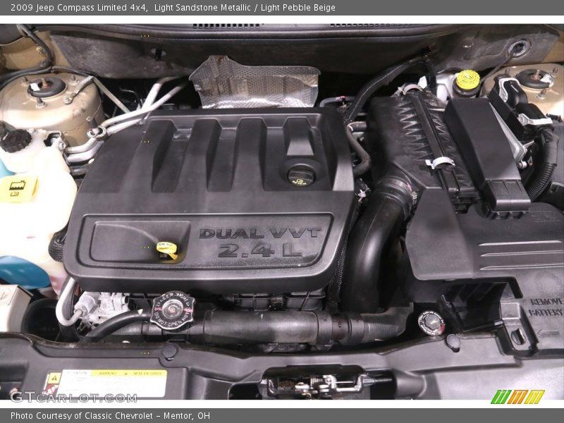  2009 Compass Limited 4x4 Engine - 2.4 Liter DOHC 16-Valve Dual VVT 4 Cylinder