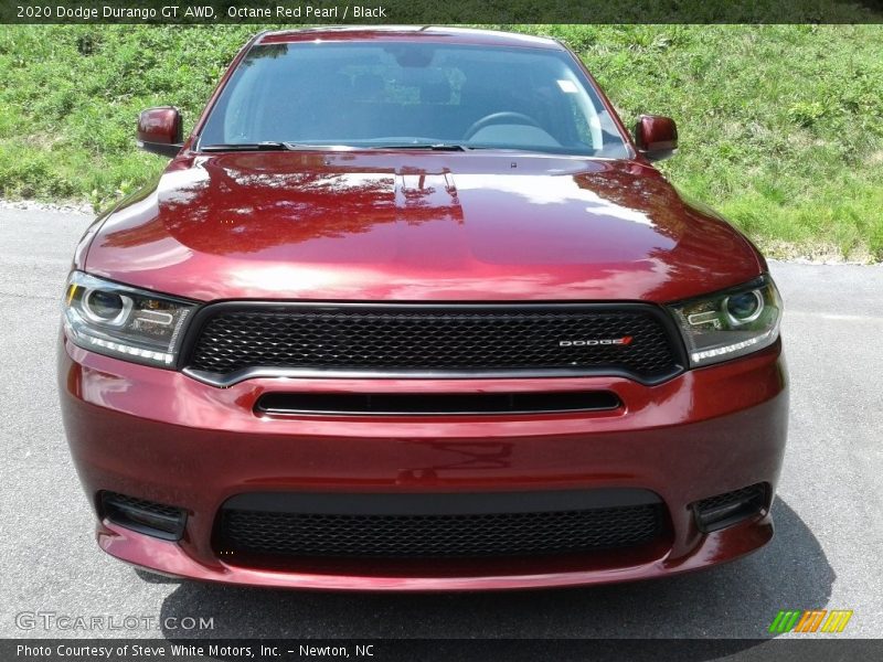 Octane Red Pearl / Black 2020 Dodge Durango GT AWD