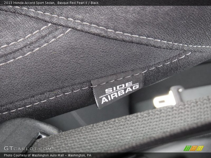Basque Red Pearl II / Black 2013 Honda Accord Sport Sedan