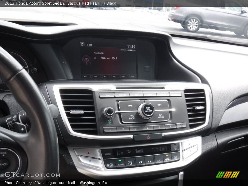 Basque Red Pearl II / Black 2013 Honda Accord Sport Sedan