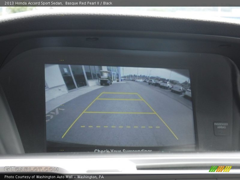 Basque Red Pearl II / Black 2013 Honda Accord Sport Sedan