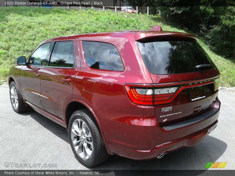 Octane Red Pearl / Black 2020 Dodge Durango GT AWD