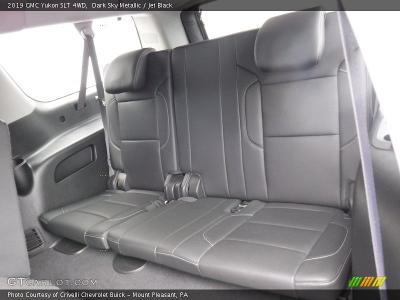 Dark Sky Metallic / Jet Black 2019 GMC Yukon SLT 4WD