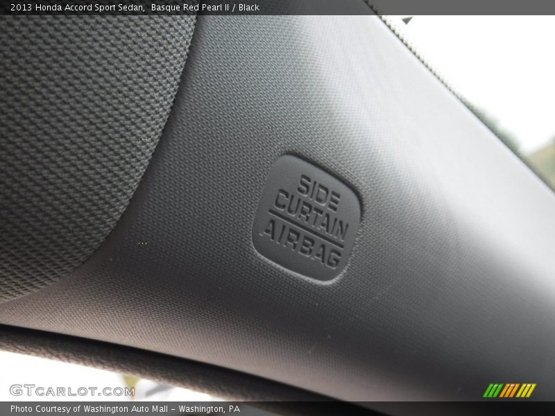 Basque Red Pearl II / Black 2013 Honda Accord Sport Sedan