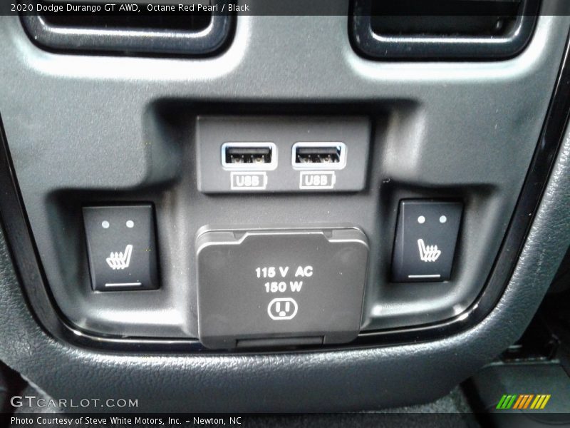 Octane Red Pearl / Black 2020 Dodge Durango GT AWD