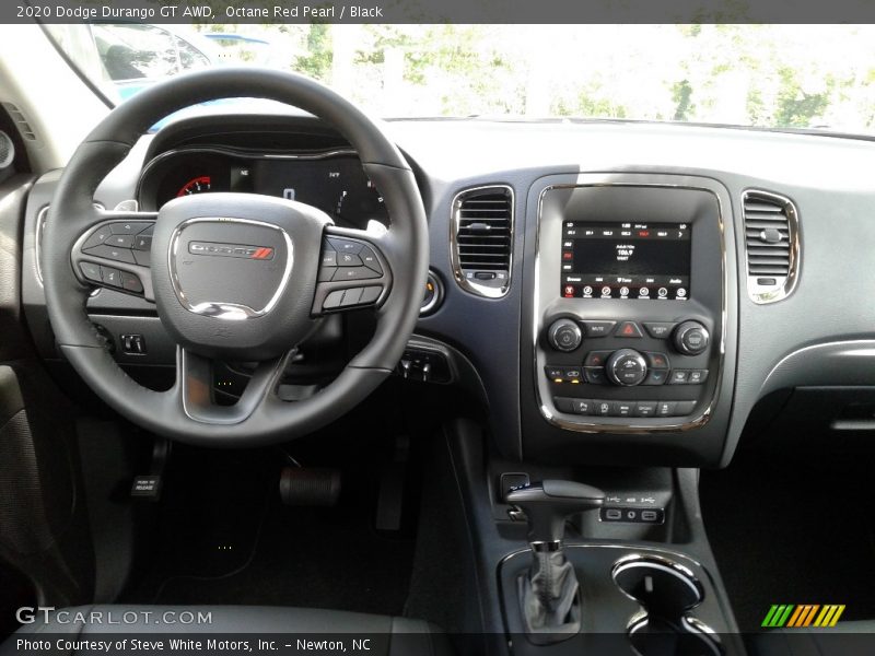 Octane Red Pearl / Black 2020 Dodge Durango GT AWD