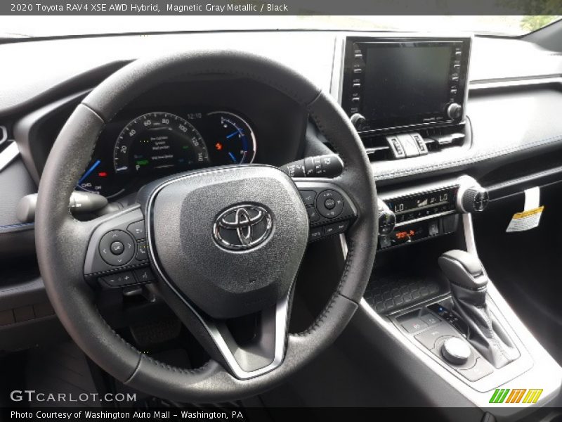 Magnetic Gray Metallic / Black 2020 Toyota RAV4 XSE AWD Hybrid