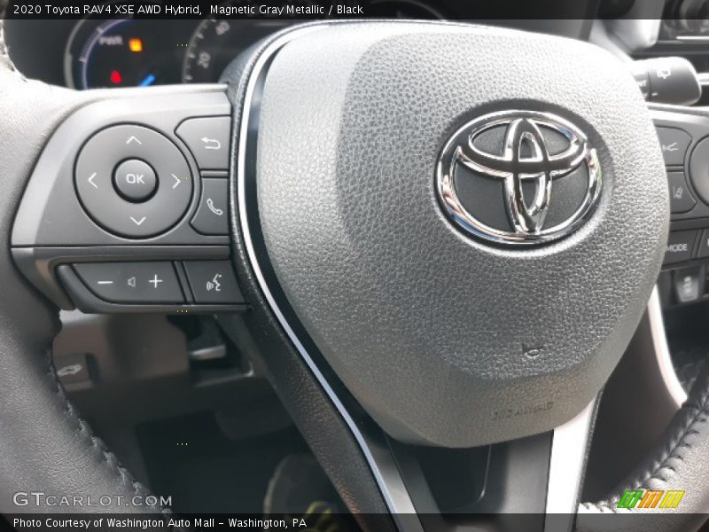 Magnetic Gray Metallic / Black 2020 Toyota RAV4 XSE AWD Hybrid