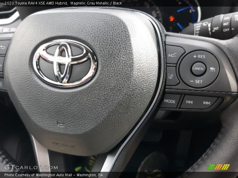 Magnetic Gray Metallic / Black 2020 Toyota RAV4 XSE AWD Hybrid