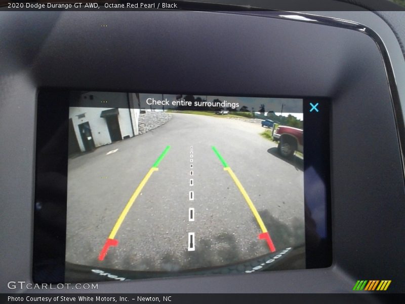 Octane Red Pearl / Black 2020 Dodge Durango GT AWD