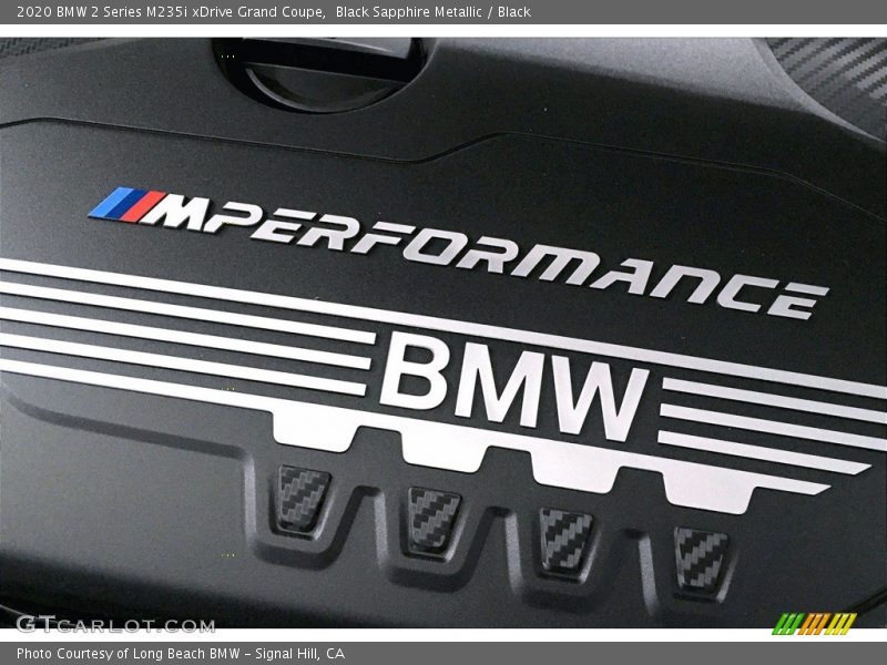 Black Sapphire Metallic / Black 2020 BMW 2 Series M235i xDrive Grand Coupe