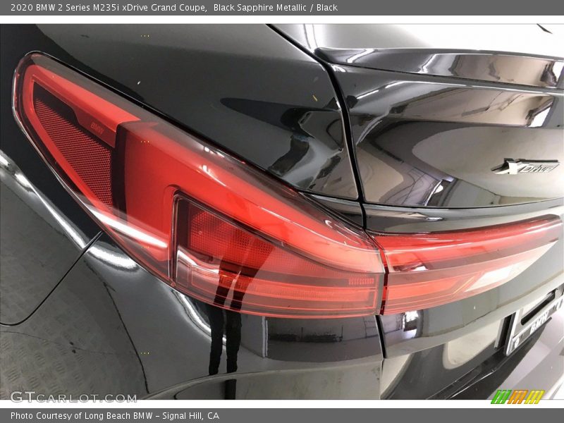 Black Sapphire Metallic / Black 2020 BMW 2 Series M235i xDrive Grand Coupe