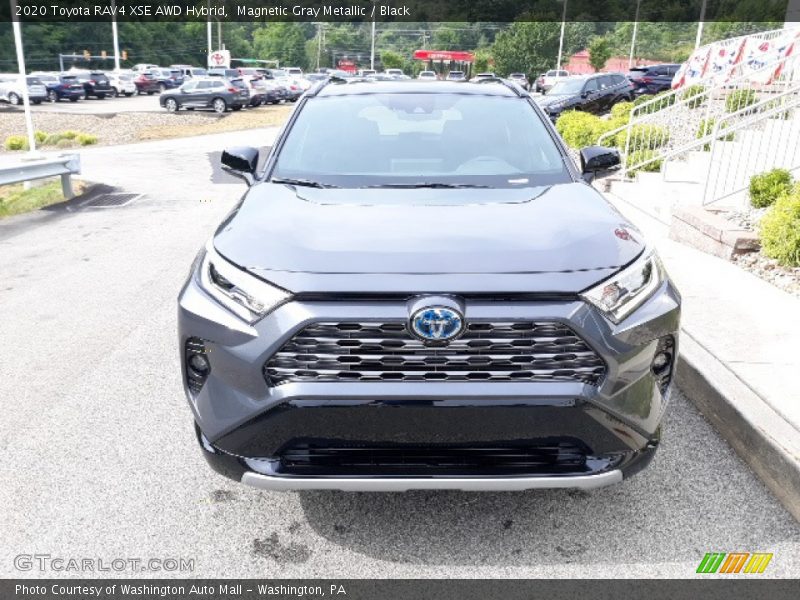 Magnetic Gray Metallic / Black 2020 Toyota RAV4 XSE AWD Hybrid