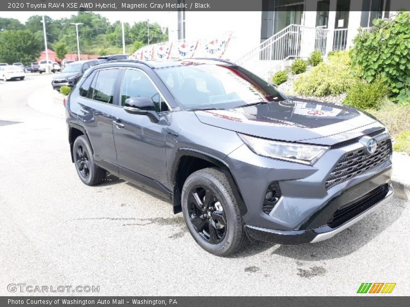 Magnetic Gray Metallic / Black 2020 Toyota RAV4 XSE AWD Hybrid
