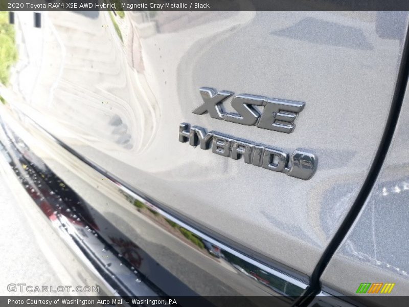 Magnetic Gray Metallic / Black 2020 Toyota RAV4 XSE AWD Hybrid