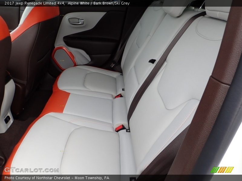 Alpine White / Bark Brown/Ski Grey 2017 Jeep Renegade Limited 4x4