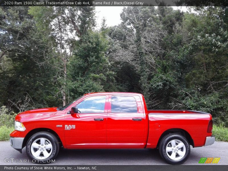  2020 1500 Classic Tradesman Crew Cab 4x4 Flame Red