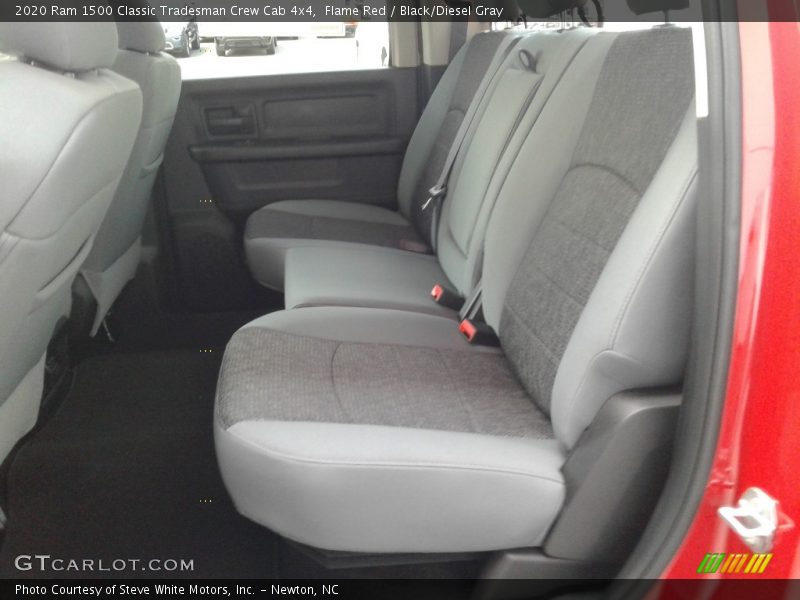 Rear Seat of 2020 1500 Classic Tradesman Crew Cab 4x4