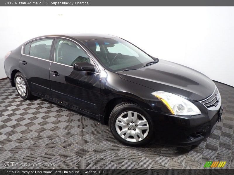 Super Black / Charcoal 2012 Nissan Altima 2.5 S