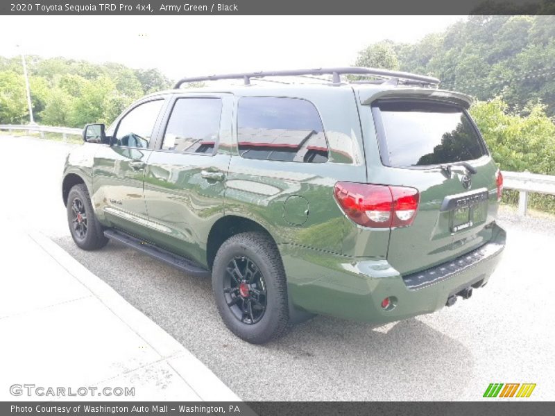 Army Green / Black 2020 Toyota Sequoia TRD Pro 4x4