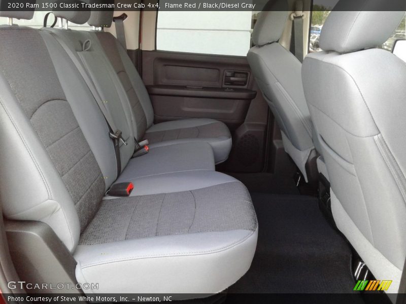 Rear Seat of 2020 1500 Classic Tradesman Crew Cab 4x4