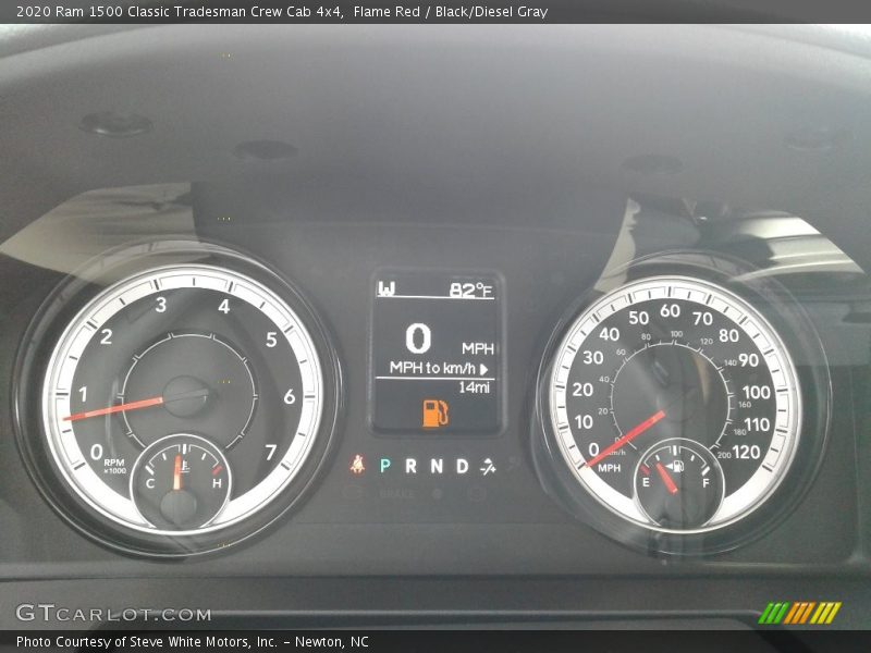  2020 1500 Classic Tradesman Crew Cab 4x4 Classic Tradesman Crew Cab 4x4 Gauges