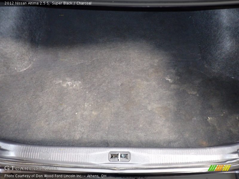 Super Black / Charcoal 2012 Nissan Altima 2.5 S