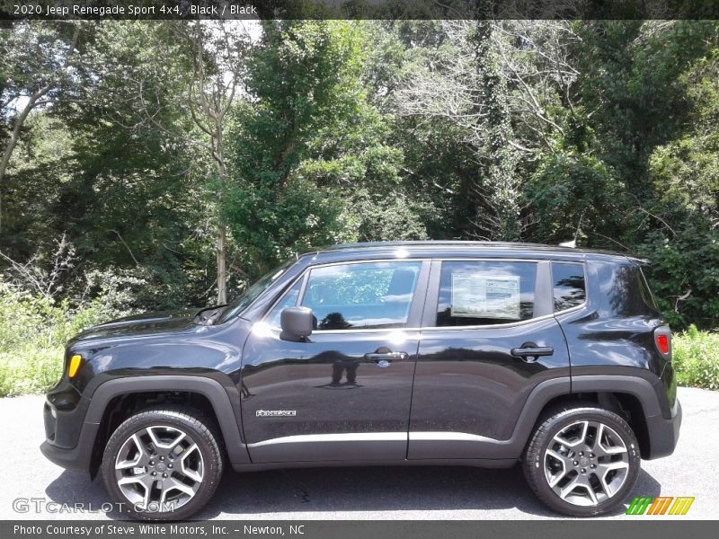 Black / Black 2020 Jeep Renegade Sport 4x4