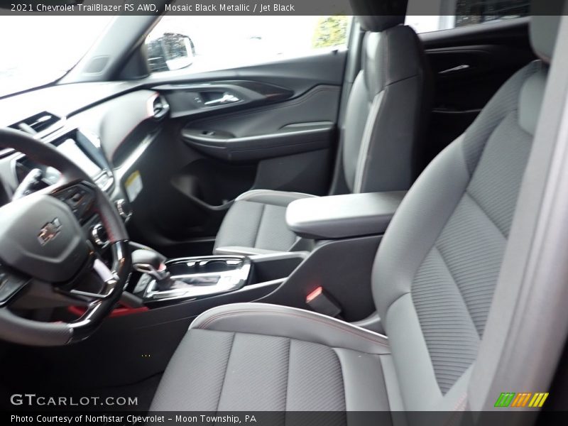 Mosaic Black Metallic / Jet Black 2021 Chevrolet TrailBlazer RS AWD