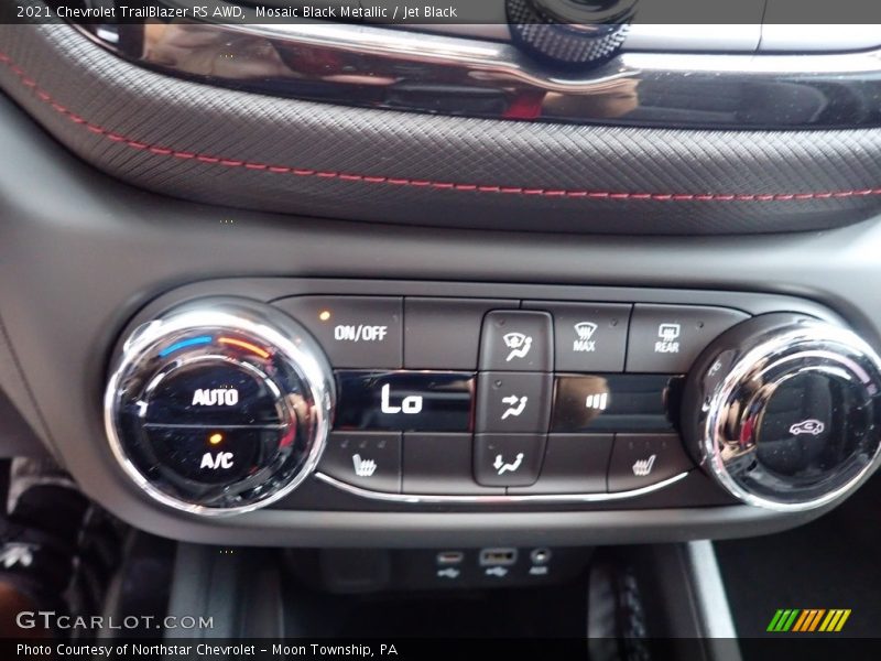 Mosaic Black Metallic / Jet Black 2021 Chevrolet TrailBlazer RS AWD