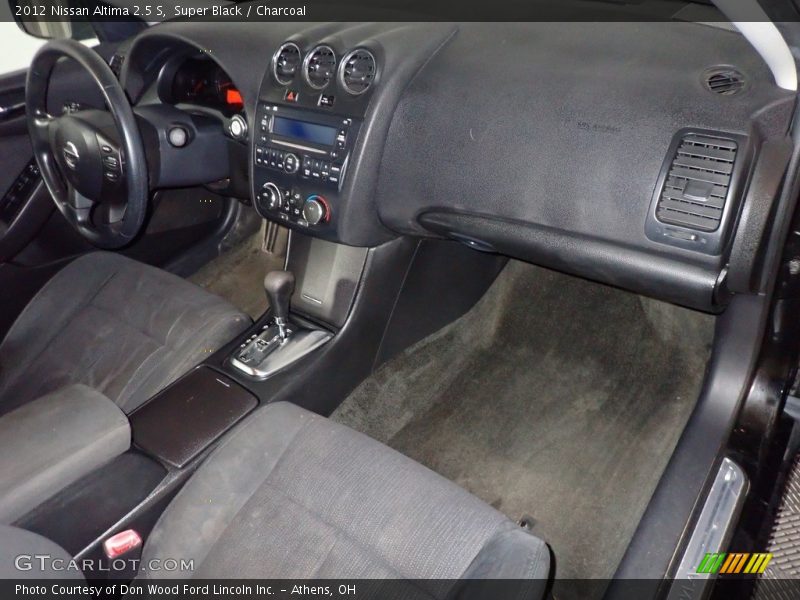 Super Black / Charcoal 2012 Nissan Altima 2.5 S