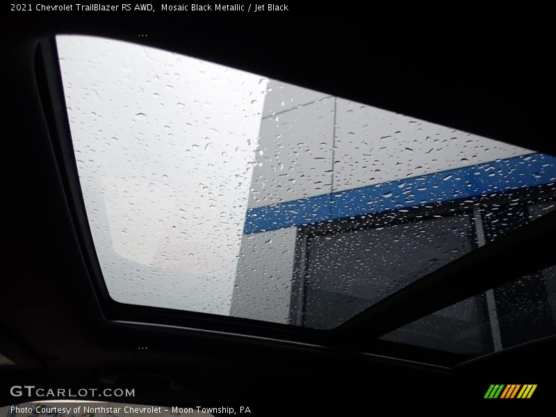 Mosaic Black Metallic / Jet Black 2021 Chevrolet TrailBlazer RS AWD