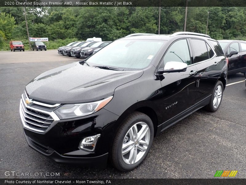 Mosaic Black Metallic / Jet Black 2020 Chevrolet Equinox Premier AWD