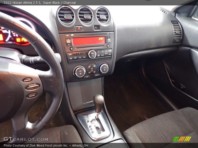 Super Black / Charcoal 2012 Nissan Altima 2.5 S