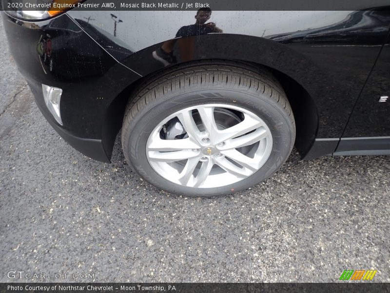 Mosaic Black Metallic / Jet Black 2020 Chevrolet Equinox Premier AWD