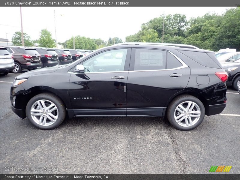 Mosaic Black Metallic / Jet Black 2020 Chevrolet Equinox Premier AWD
