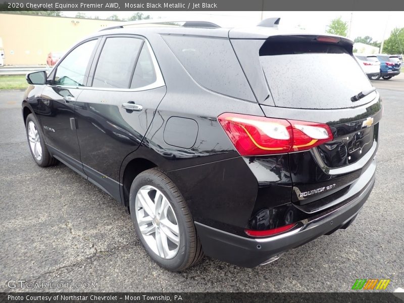 Mosaic Black Metallic / Jet Black 2020 Chevrolet Equinox Premier AWD