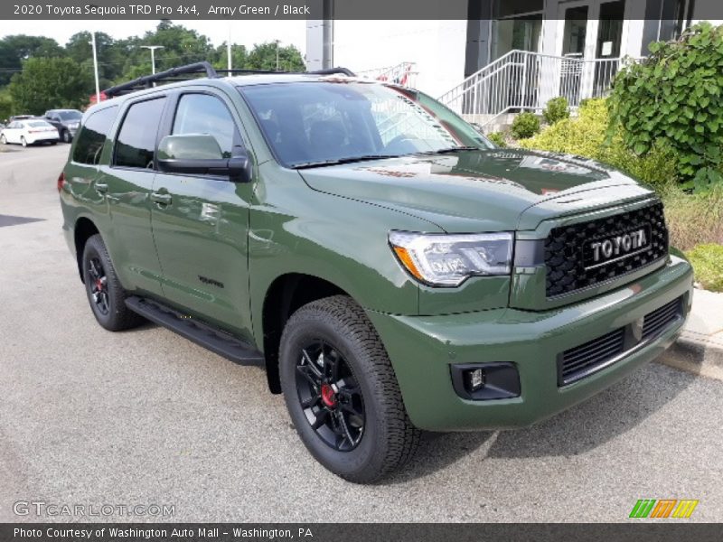 Front 3/4 View of 2020 Sequoia TRD Pro 4x4