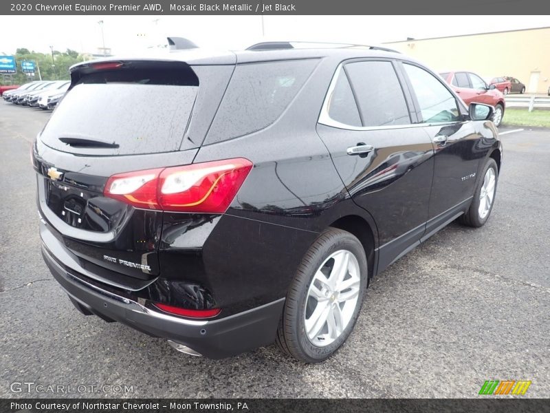 Mosaic Black Metallic / Jet Black 2020 Chevrolet Equinox Premier AWD