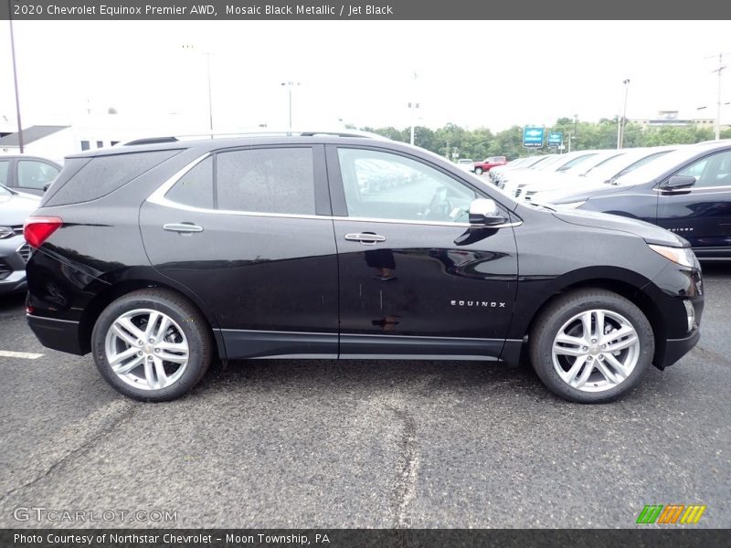 Mosaic Black Metallic / Jet Black 2020 Chevrolet Equinox Premier AWD